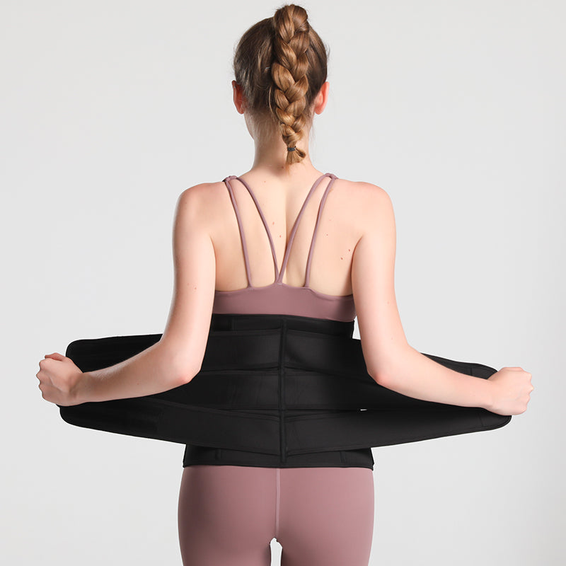 Sweat Waist Trainer For Women, Neoprene Waist Trimmer Belt With Triple Compression, Tummy Control Sauna Band For Workout Fitness Gym