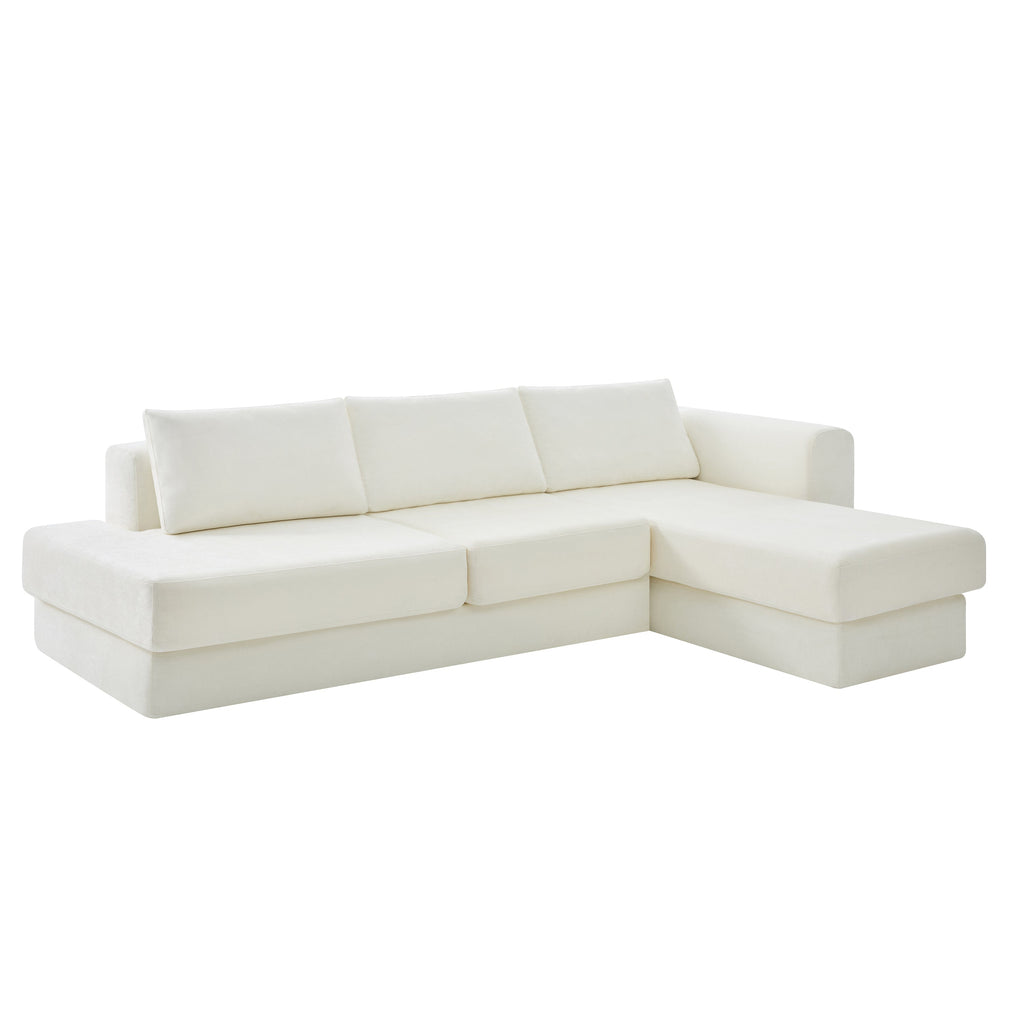 L-Shaped Modular Sofa 113" Modular Sectional