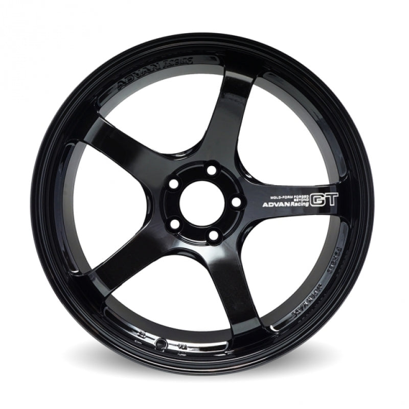 Advan GT Beyond 18x9.5 +45 5-100 Racing Titanium Black Wheel YAQB8J45DTB