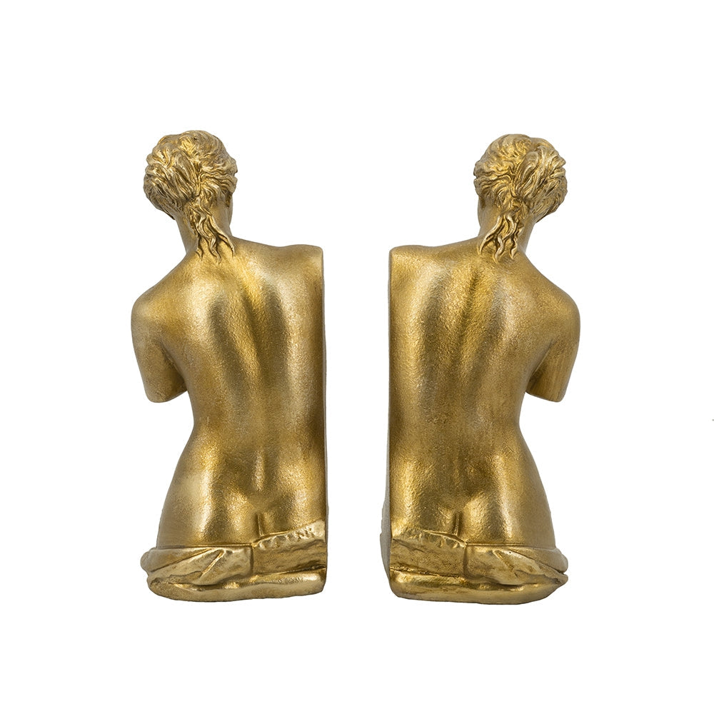 Set of 2 Venus de Milo Bust Bookends