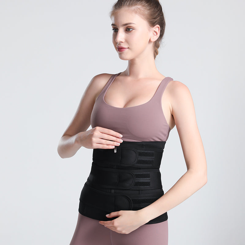 Sweat Waist Trainer For Women, Neoprene Waist Trimmer Belt With Triple Compression, Tummy Control Sauna Band For Workout Fitness Gym