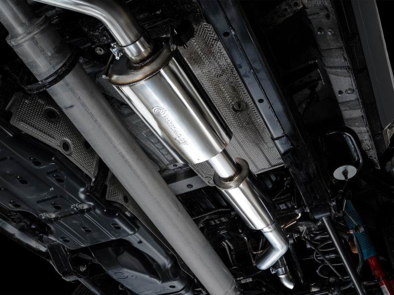 AWE Tuning AWE Exhaust for 4th Gen Toyota Tacoma Dual Diamond Black Tips 3015-33254
