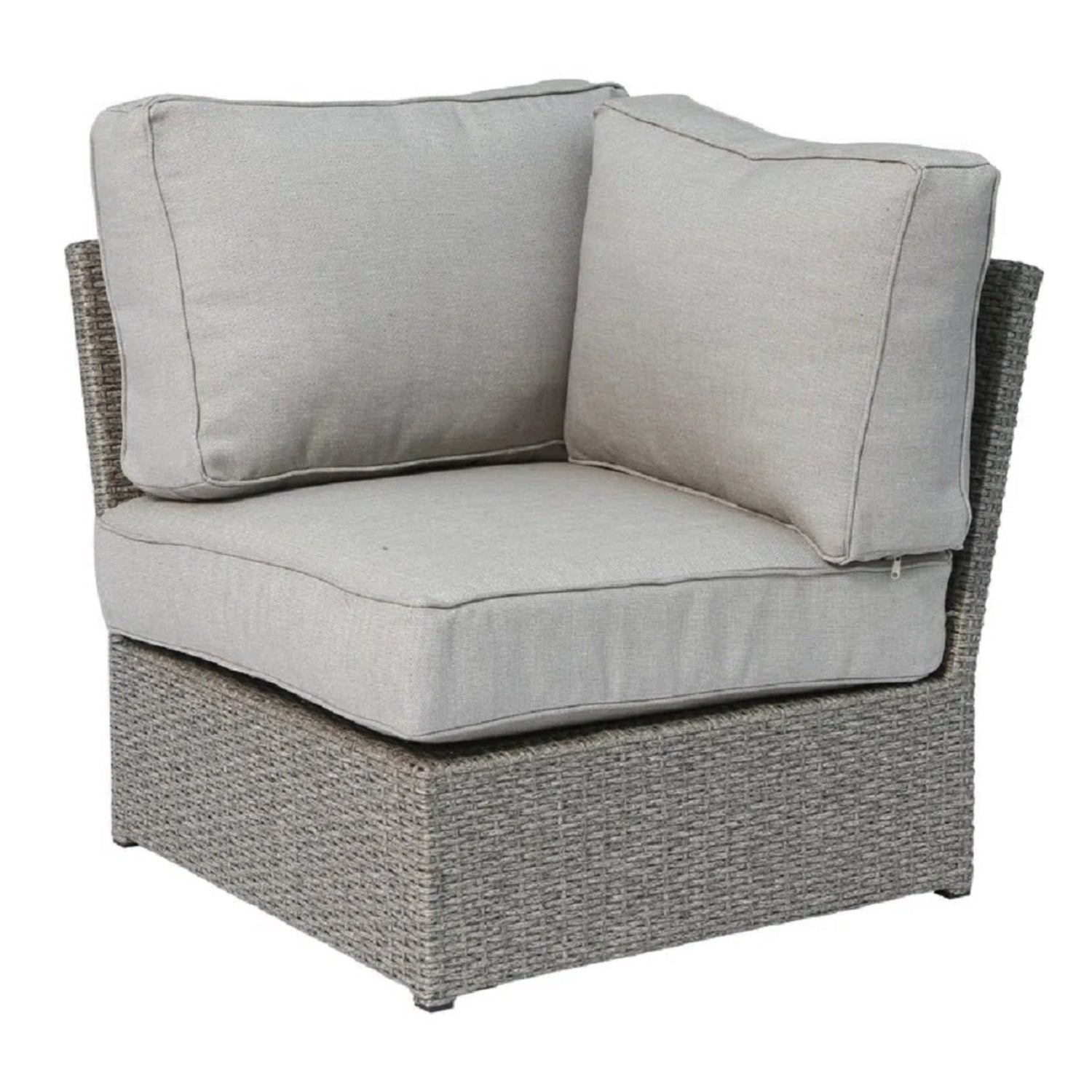 Outdoor 4-Person Sofa Seating Group – Pre-Assembled with Cushions