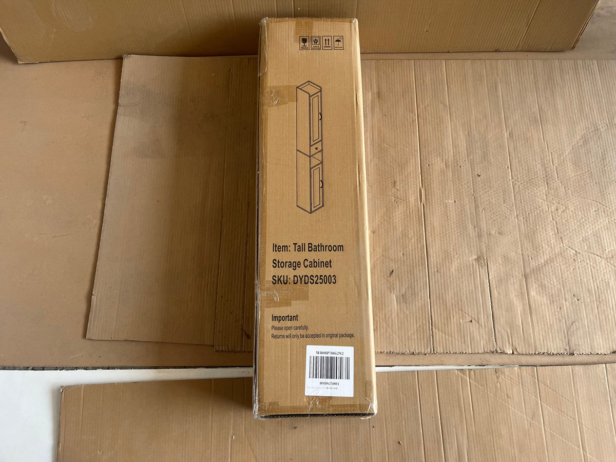 67.51" Tall Bathroom Storage Cabinet