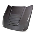 Anderson Composites 2024 Ford Mustang S650 Double-Sided Carbon Fiber Hood AC-HD24FDMU-GT5-DS