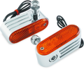 BikeMaster Marker/Side Lights 5/16in Mount Single Bulb Amber 410651