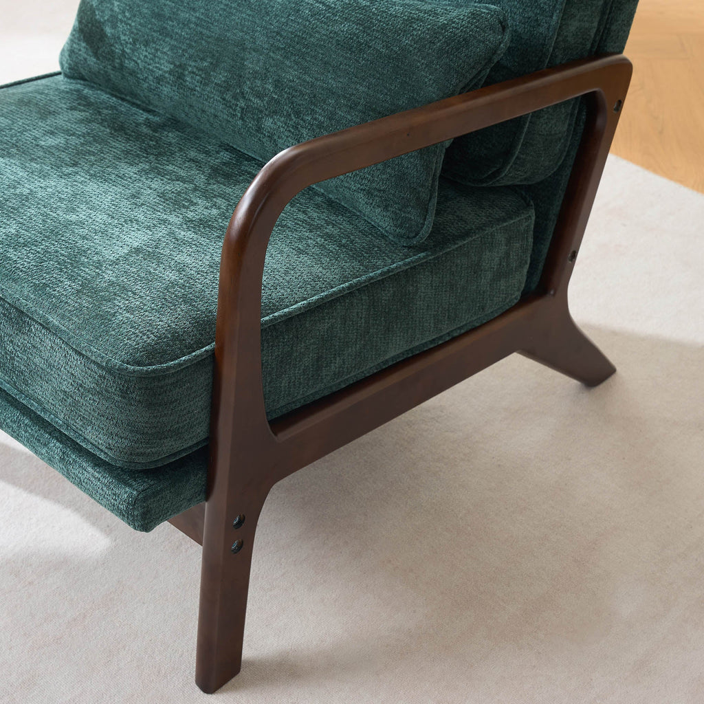 Mid-Century Modern Lounge Chair Single