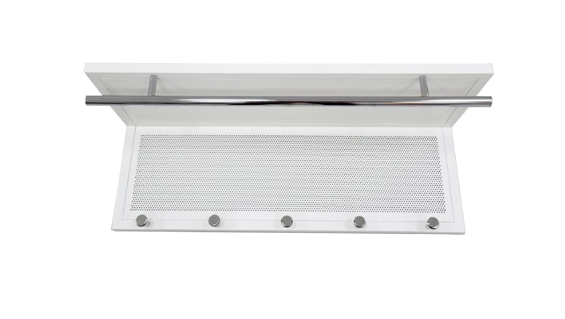 Esyspot Metal Powder Coating Hook Wall Mounted with Shelf