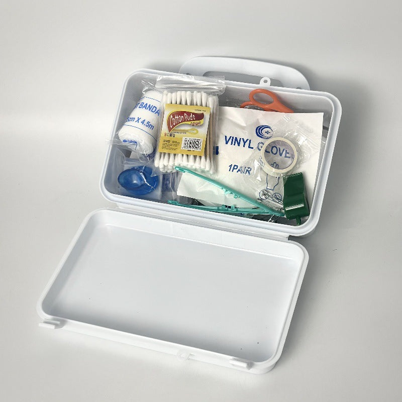 18-piece Portable First-Aid Kit For Home Use