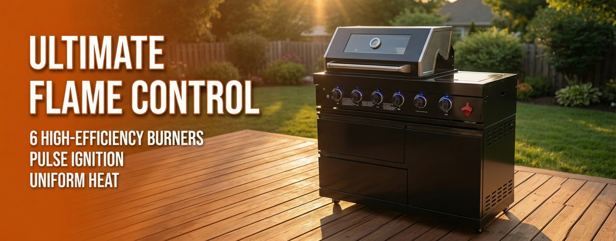 46-Inch Stainless Steel Outdoor Grill