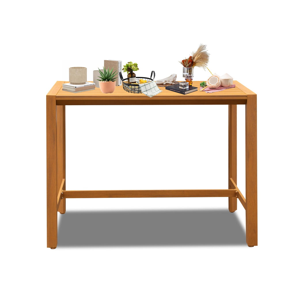 Outdoor Bar Table - Patio Counter Height Design