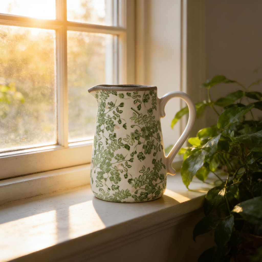 Decorative Ceramic Pitcher