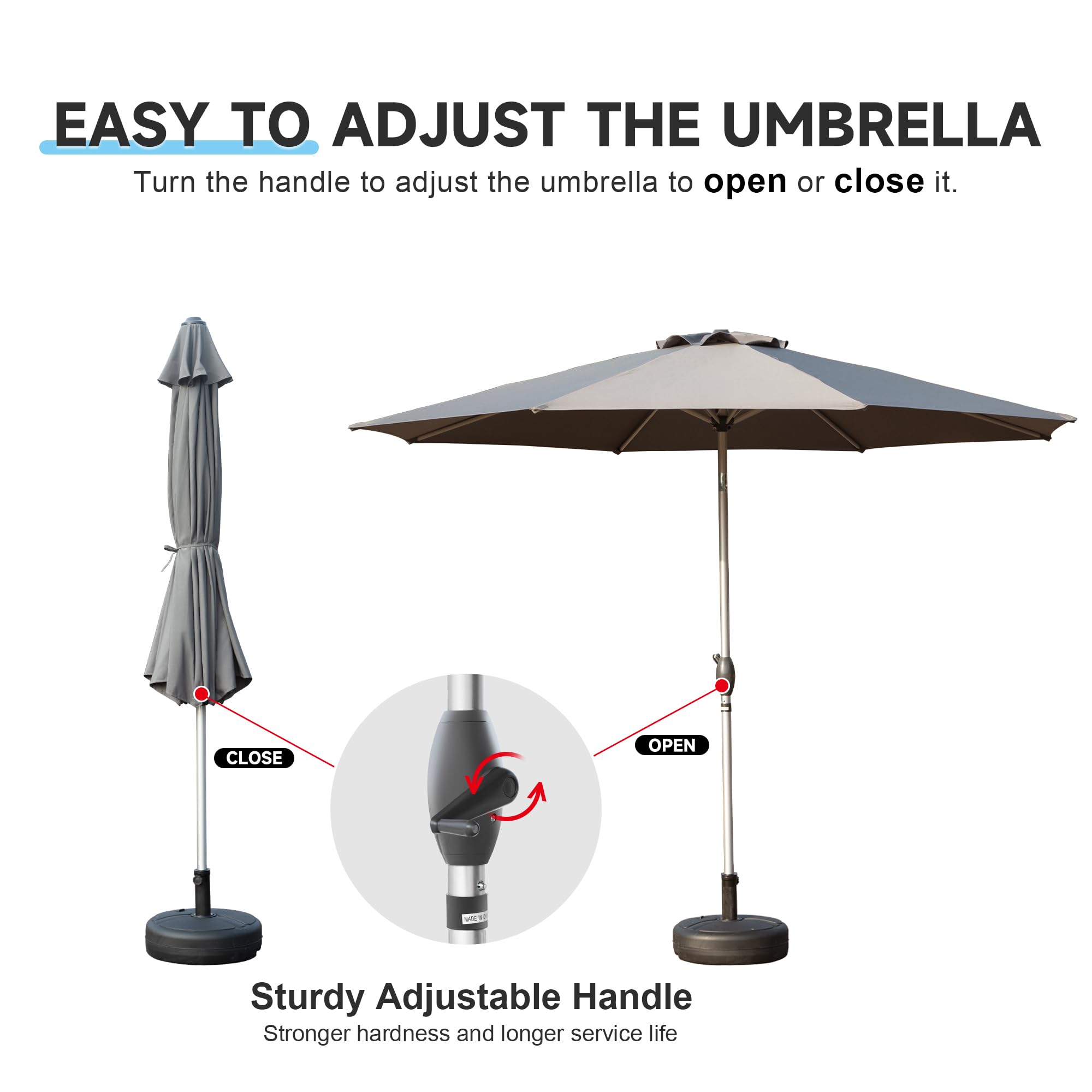 9FT Patio Umbrella