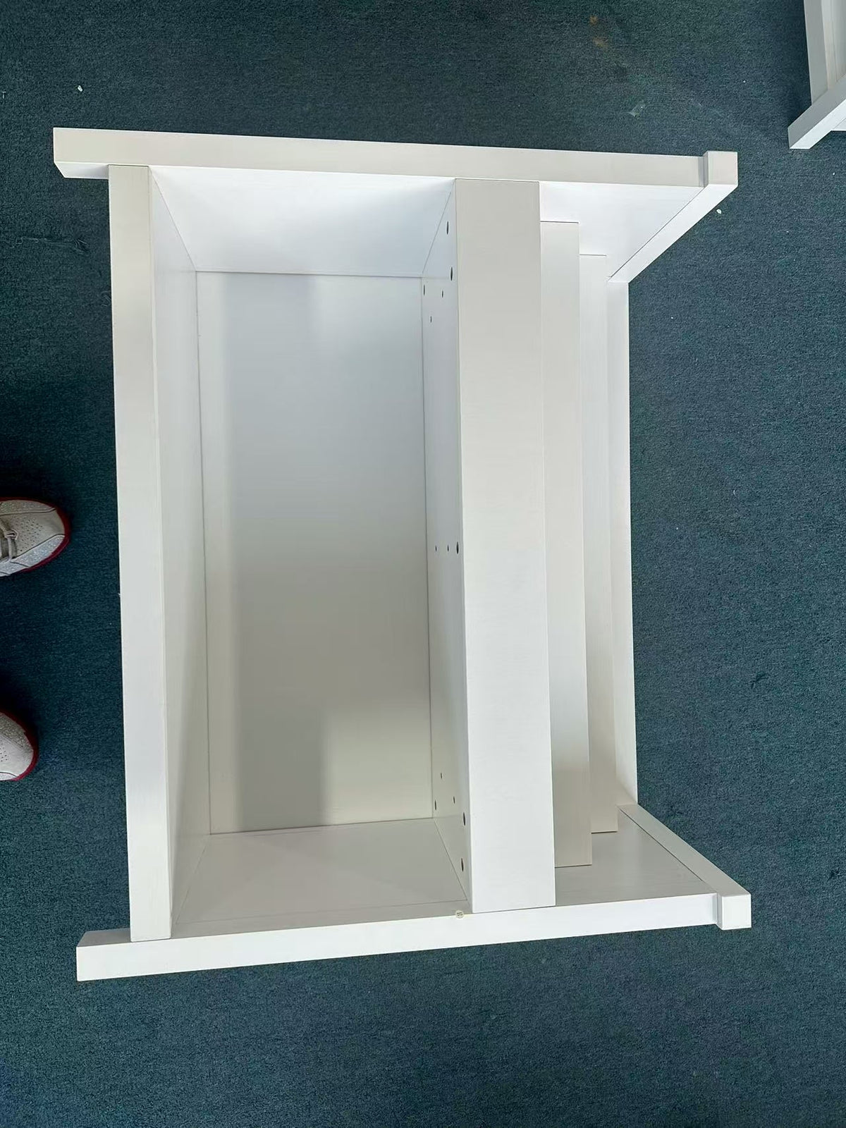 Kids Bookshelf with 3 Tier Front-Facing Storage and 3 Fabric Bins