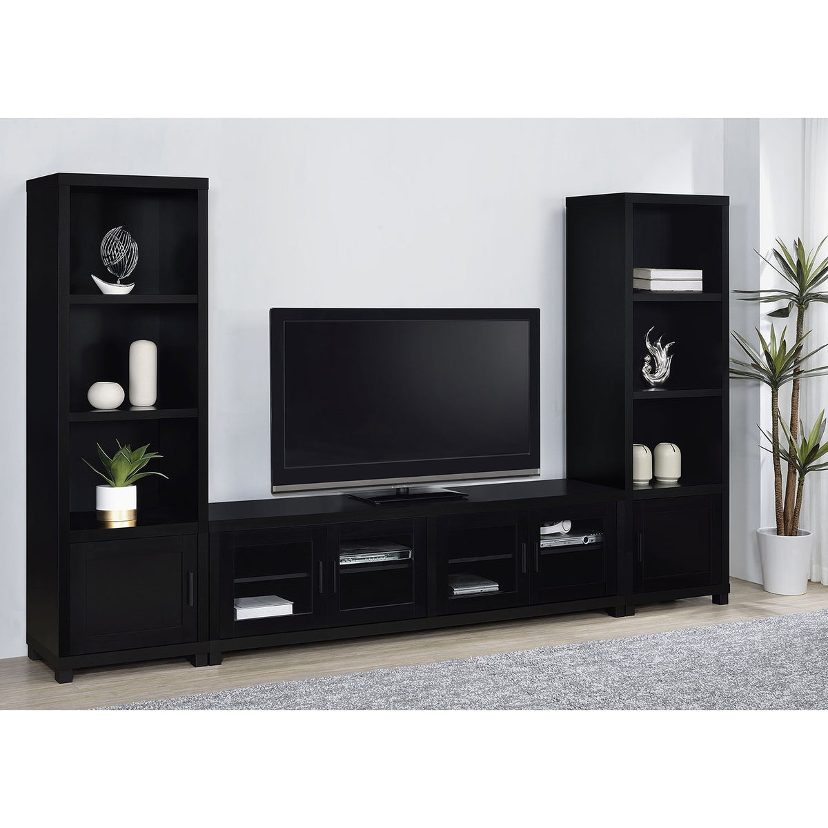 Arnaud Modern Three-Piece Entertainment Center