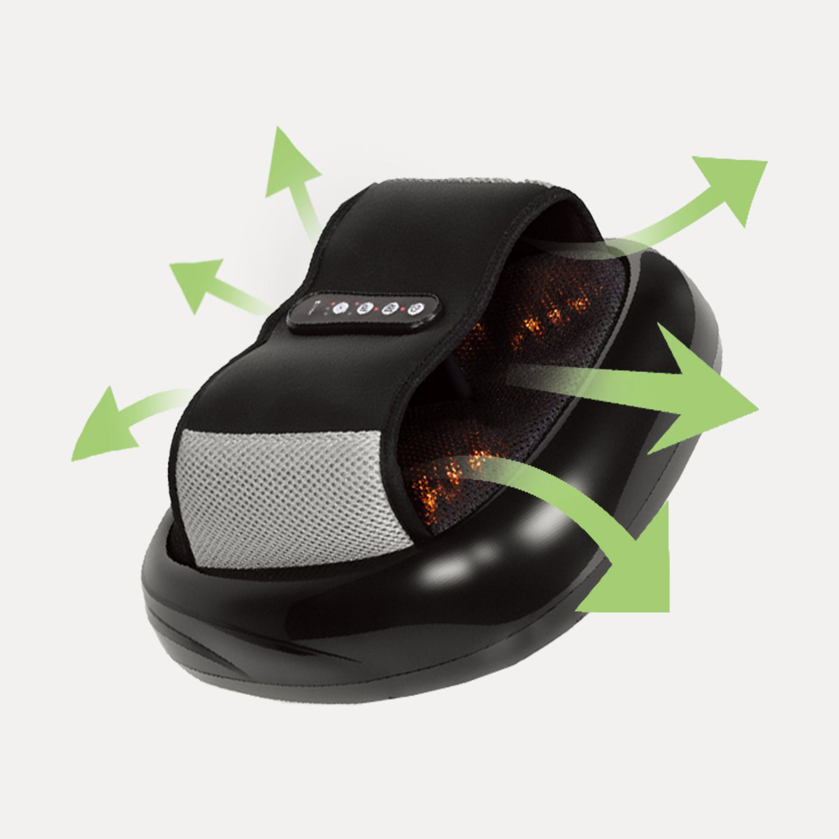 Foot Massager with Heat - Black