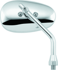 BikeMaster Universal Cruiser Mirror 10mm - Each -Chrome 601142