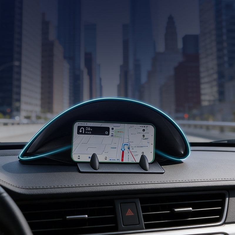 Car Sunshade For Cell Phones, Dashboard Sunshade, Foldable And Compact, Travel And Navigation Sunshade For Cell Phones