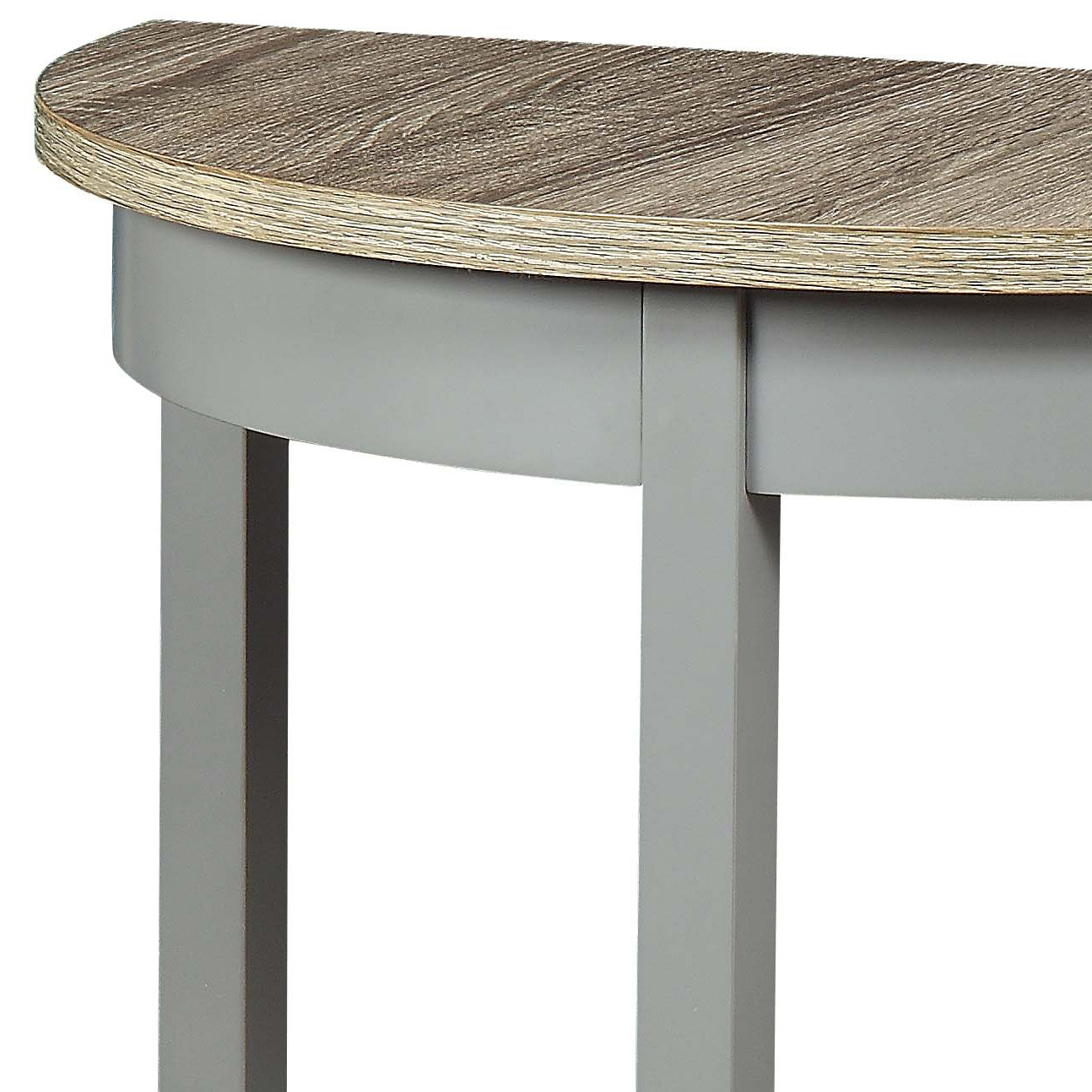 Justino Half-Moon Console Table