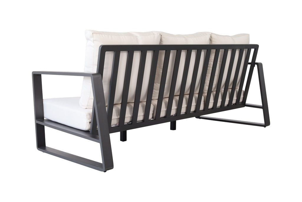 Three-Person Sofa + Rectangular Coffee Table