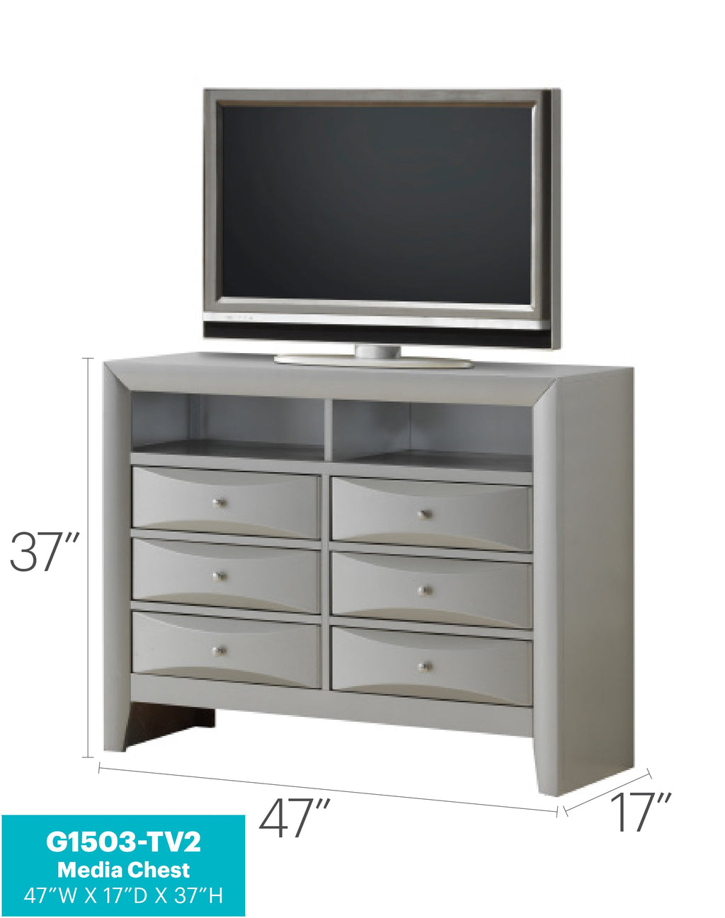 Marilla G1503-TV2 Media Chest