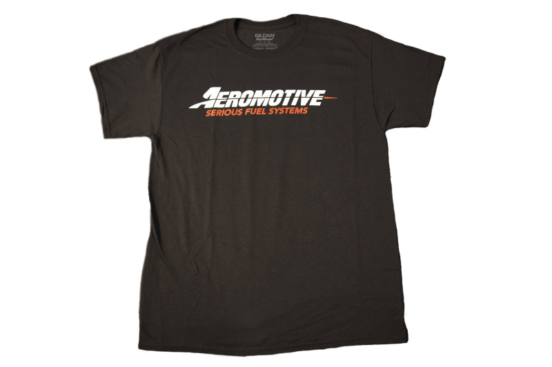Aeromotive Standard Logo Black/Red T-Shirt - XX-Large 91128