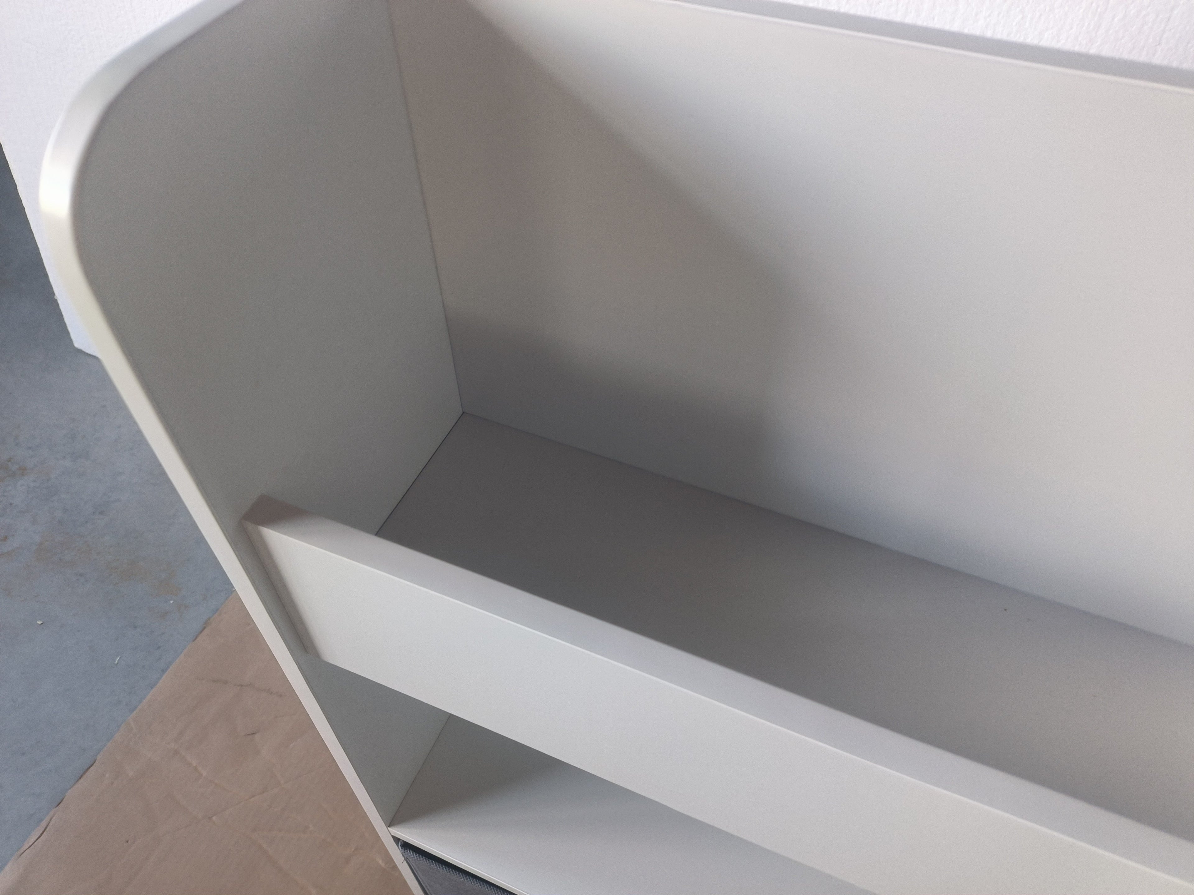 Kids Bookshelf with 3 Fabric Bins