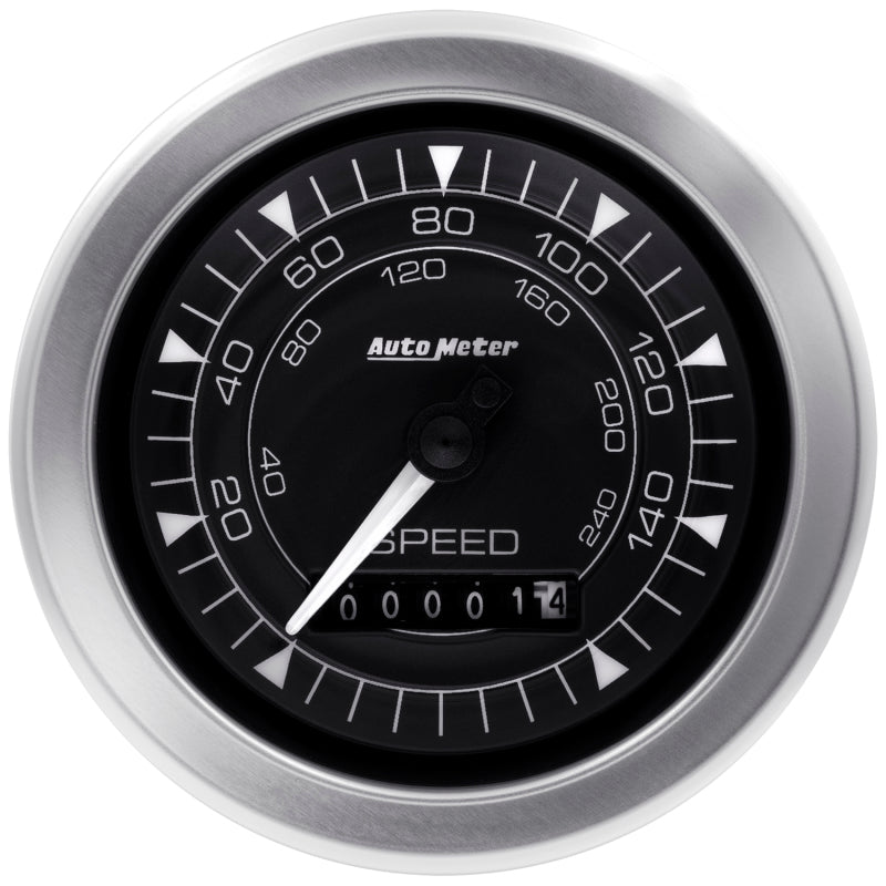 AutoMeter Chrono 73-79 Ford Truck Direct Fit Dash Kit 6pc Tach/MPH/Fuel/Oil/WTMP/Volt 7019-CH