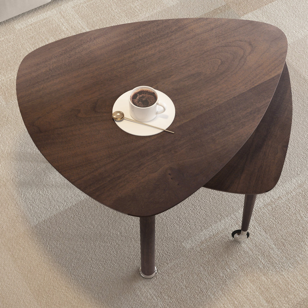 360 Degree Rotatable Modern Coffee Table