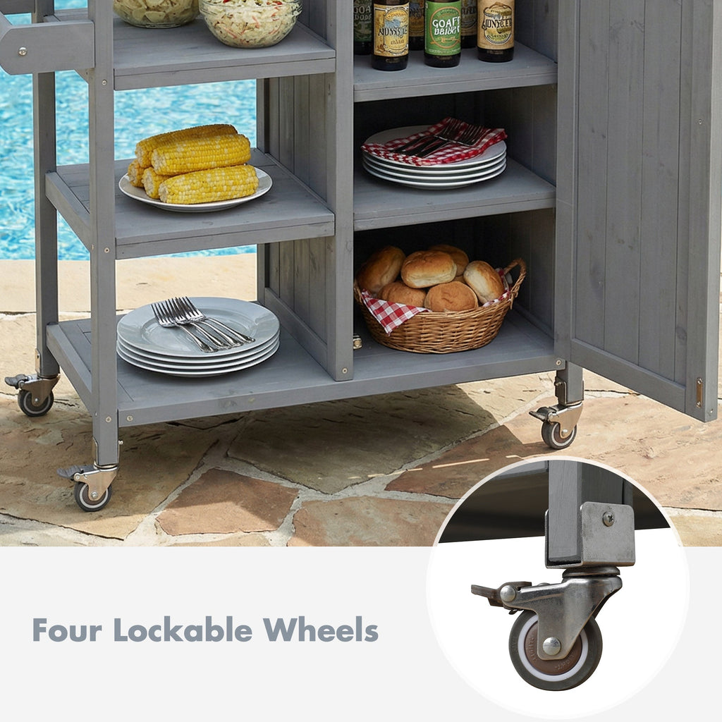 Foldable Outdoor Kitchen Island