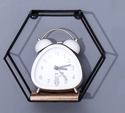 Wall Mounted Hexagonal Floating Shelves
