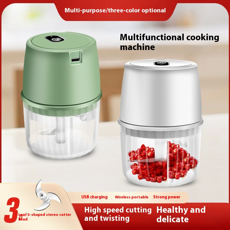 Mini Electric Garlic Chopper & Food Processor, 250ml