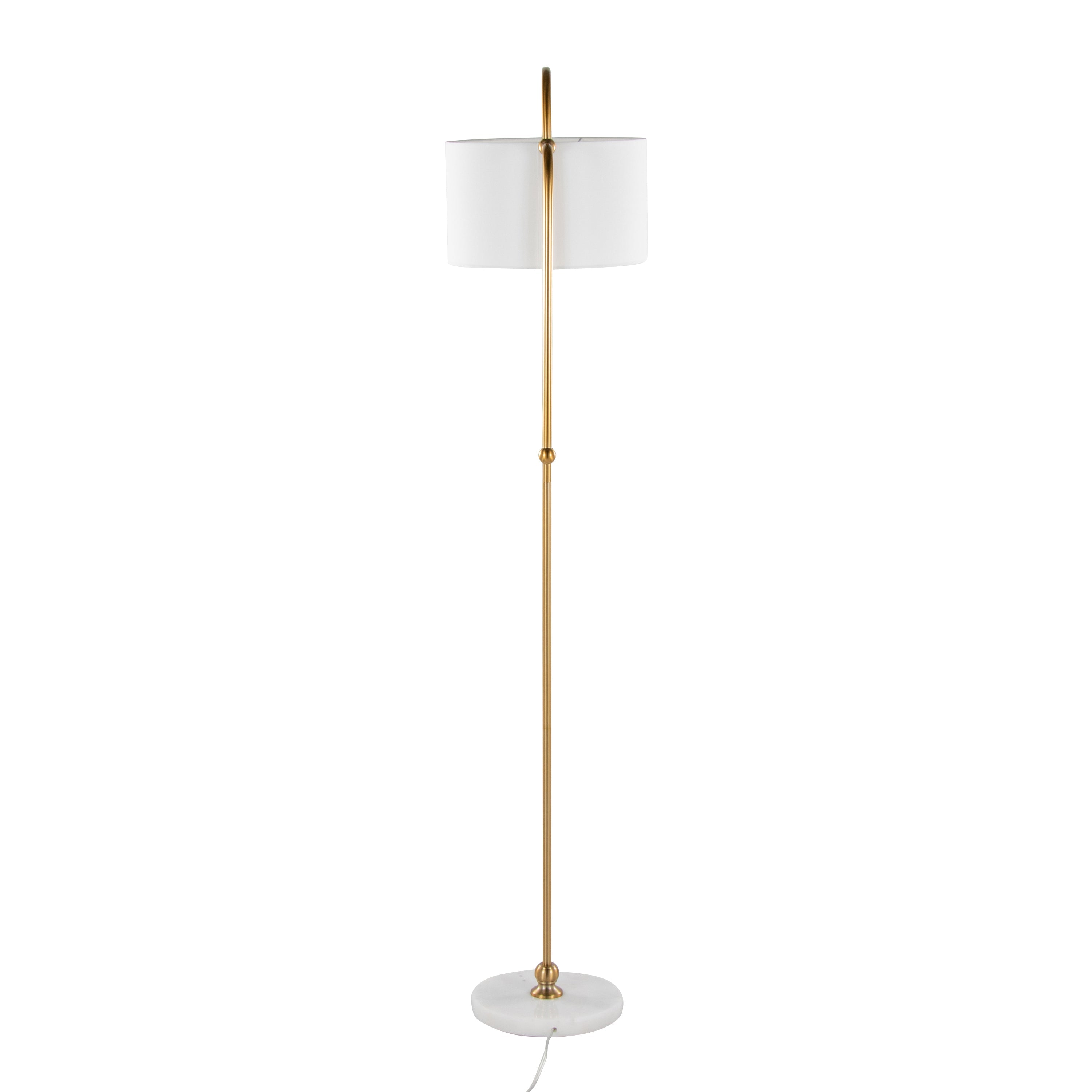 Leslie 63" Metal Floor Lamp
