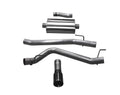 Corsa 2020 Jeep Gladiator JT 3.6L, Single Side Exit Cat-Back Exhaust System w/ Single 4in Black Tip 21060BLK