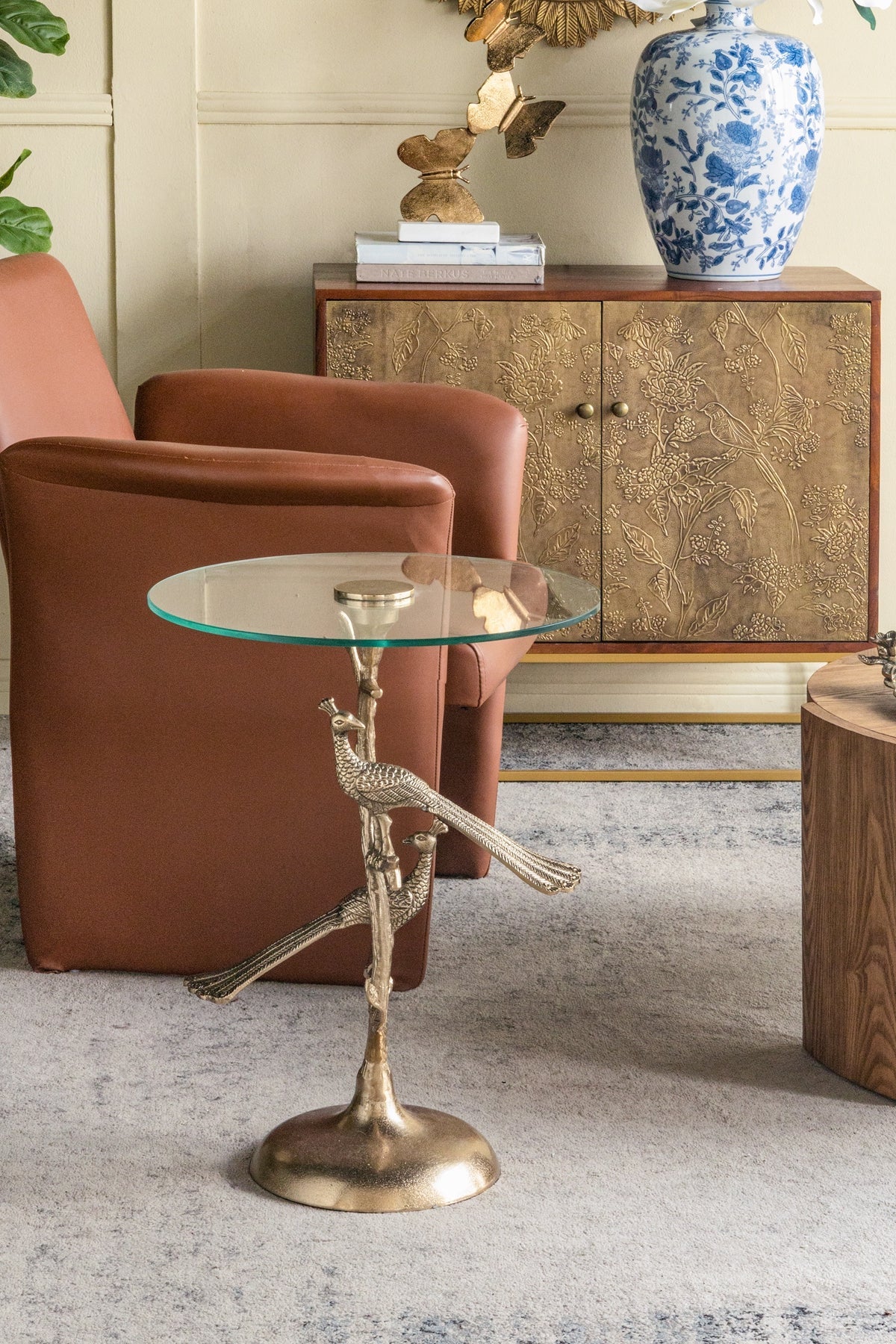 Artistic Round Side Table
