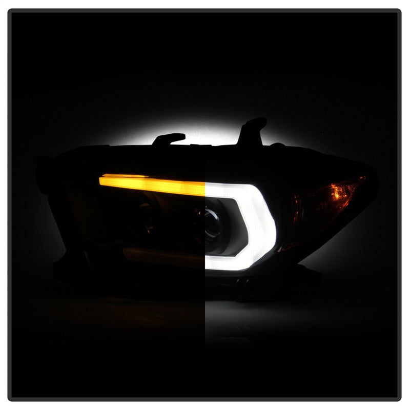 Spyder Toyota Tacoma 16-18 (TRD Model Only) Projector Headlights Black Smoke PRO-YD-TT16V1-SEQ-BSM 5087553