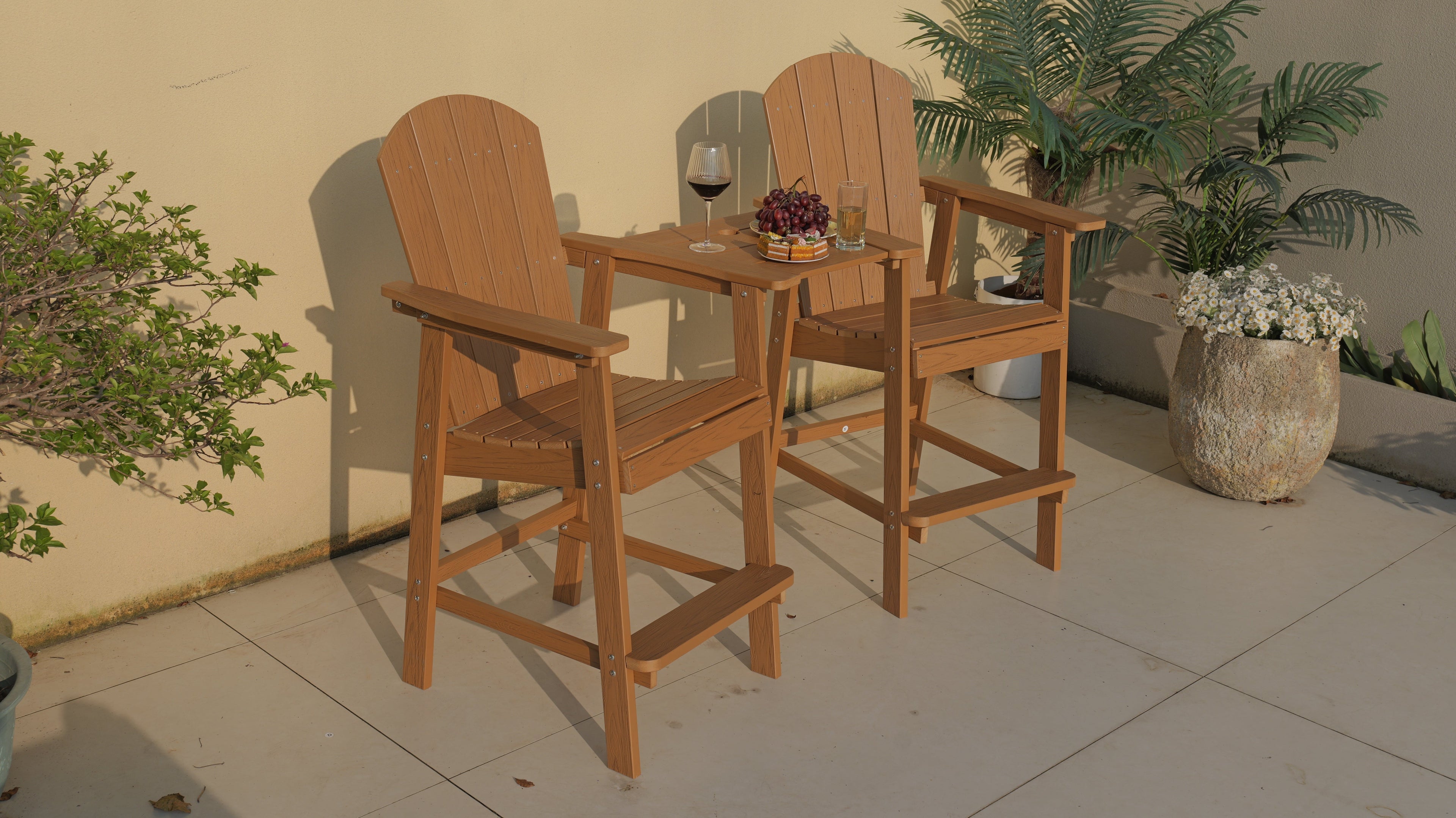 Outdoor Bar Chair Set