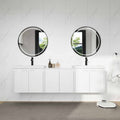 Stylish 72" Bathroom Vanity With Resin Sink