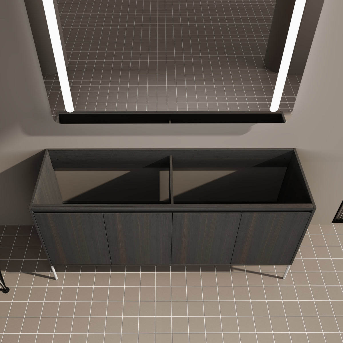 60" Freestanding Bathroom Vanity