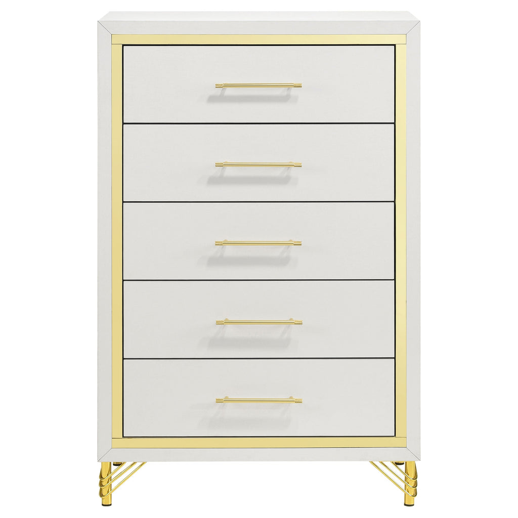Chesney Modern Five-Drawer Chest