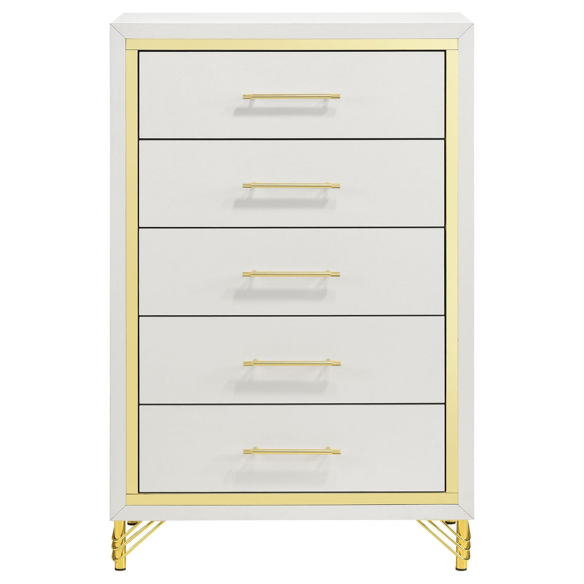 Chesney Modern Five-Drawer Chest