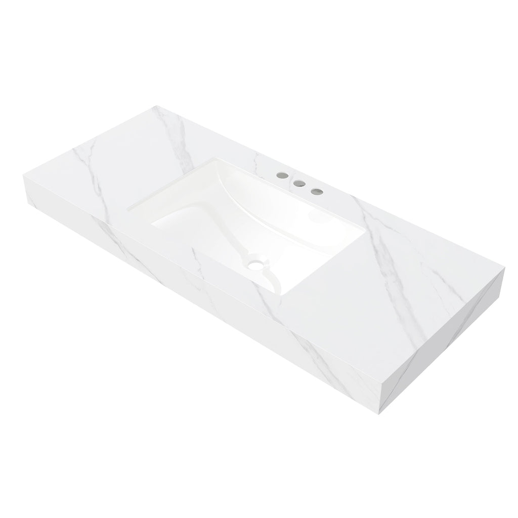48" MURI Carrara Bathroom Vanity