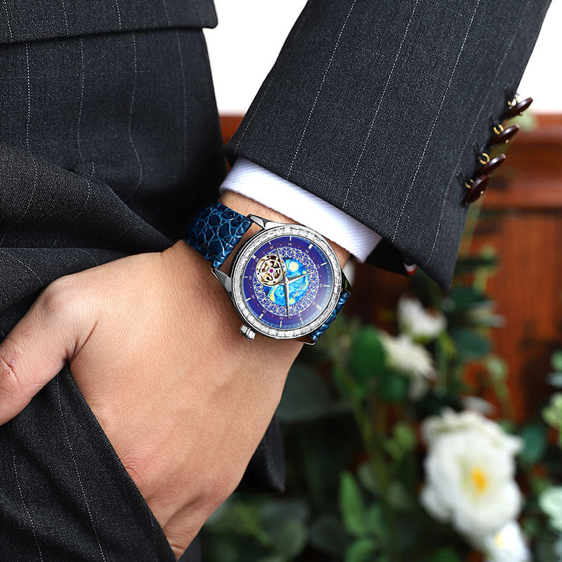 VAN GOGH Automatic Mechanical Men's Watch Artist Compass Series