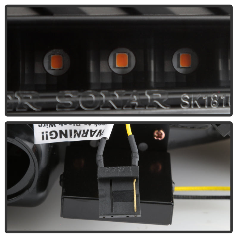 Spyder Mitsubishi Lancer/Evolution X 08-14 V2 LED Tail Lights - Black ALT-YD-ML08V2-SEQ-BK 5088130