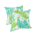 2 Pack Outdoor Throw Pillows - 18x18 Inch