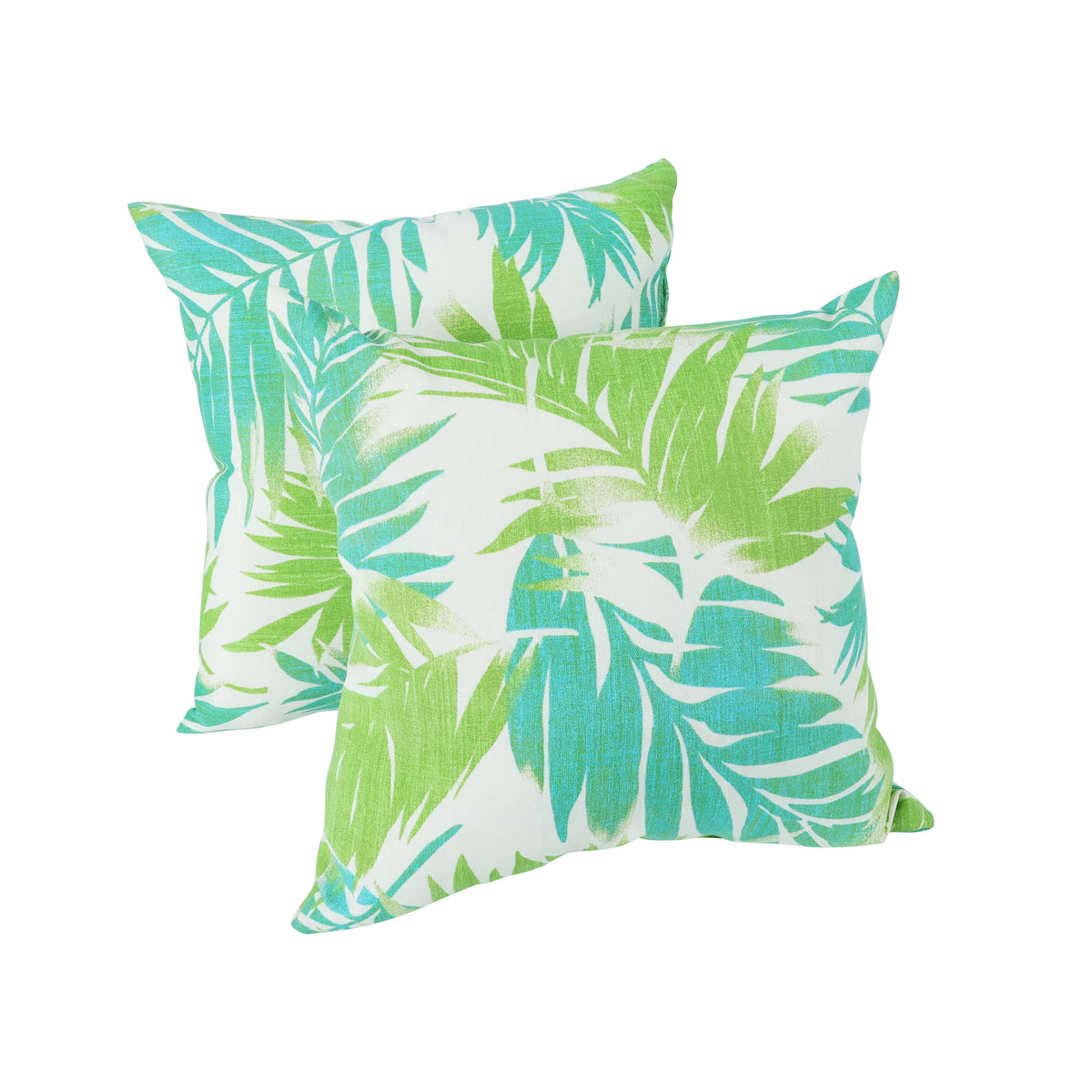2 Pack Outdoor Throw Pillows - 18x18 Inch