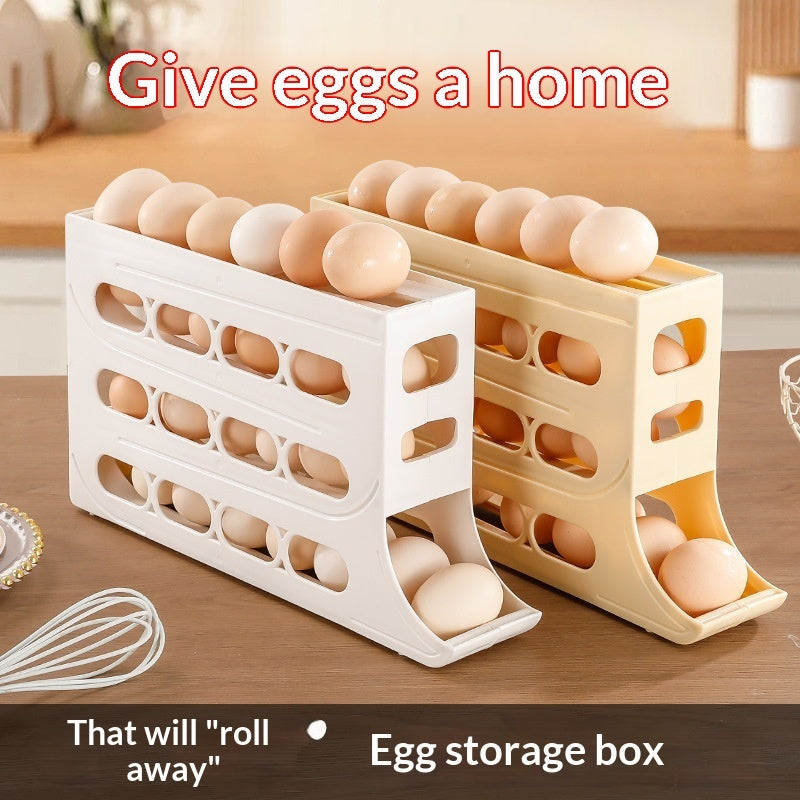 Automatic Egg Rolling Slide Egg Storage Box