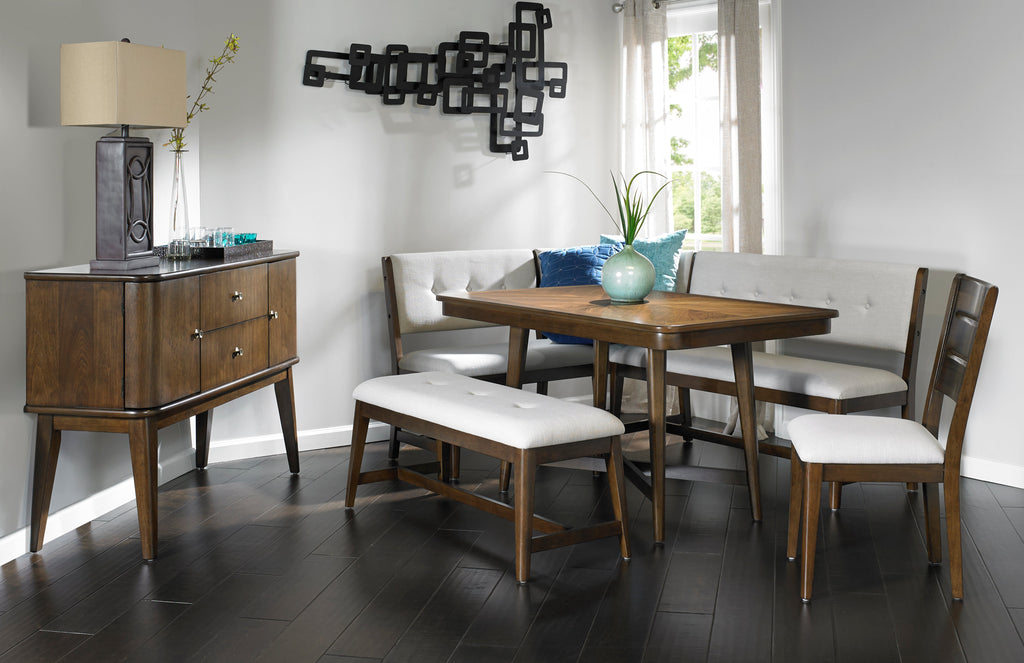 Mid-Century Modern Cherry Dining Table