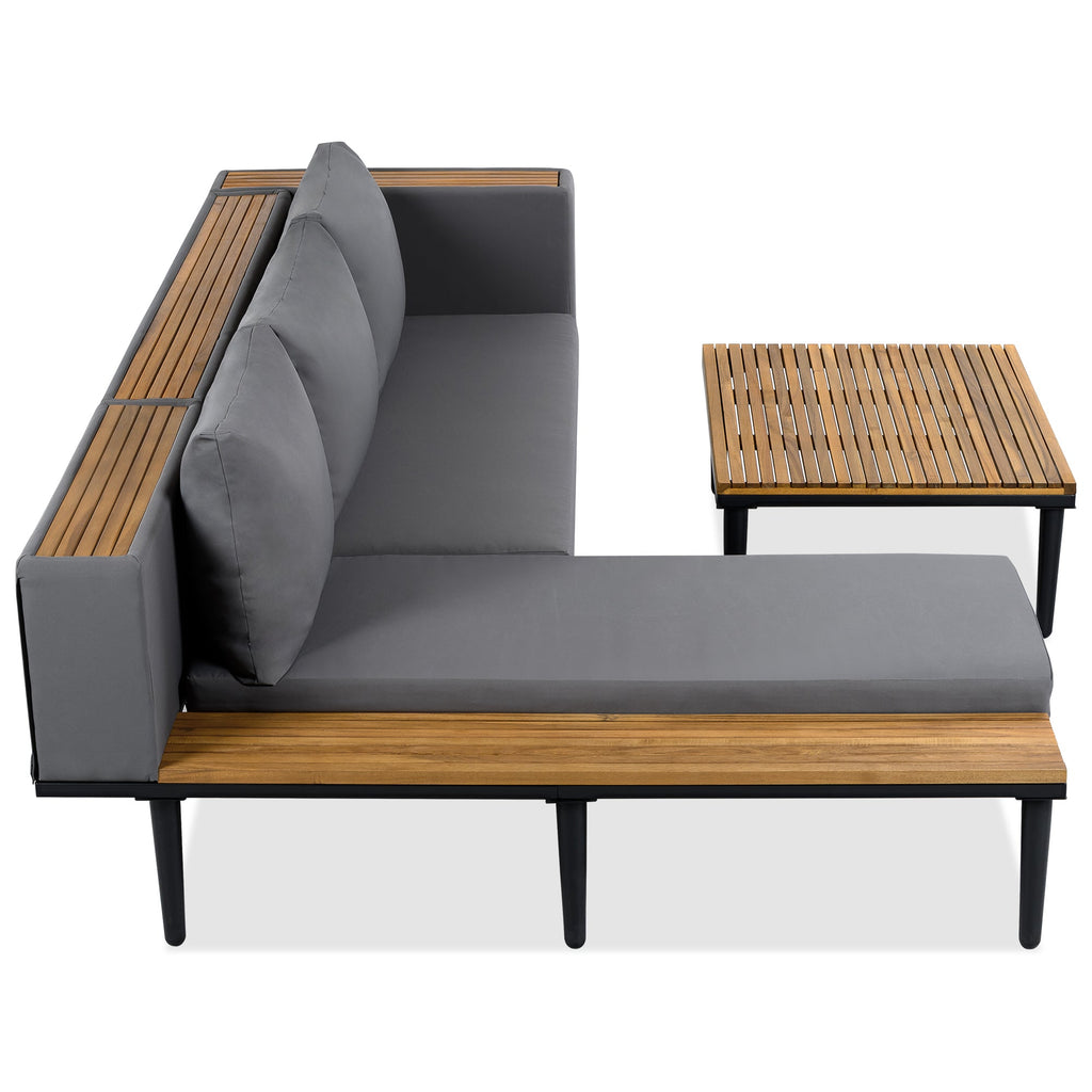 Luxury Patio Furniture Set with Removable Cushions