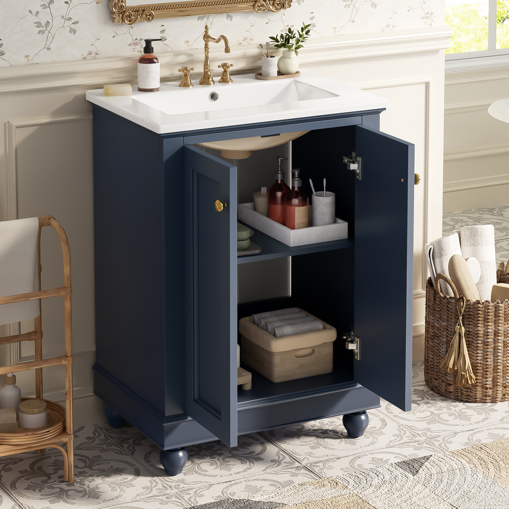 24 Inch Modern Bathroom Vanity Cabinet